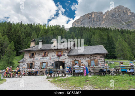 Val Venegia, Paneveggio - Pale di San Martino parco naturale, provincia di Trento, trentino alto adige, italia, europa Foto Stock