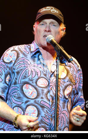 Brian Wilson esegue in concerto a Londra England Regno Unito 2004 Foto Stock