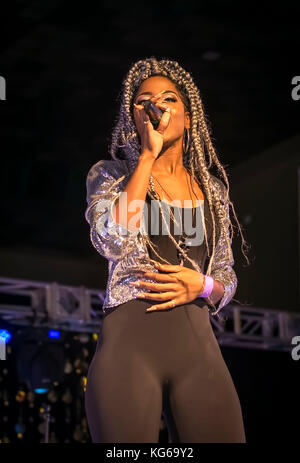 Io sono il concerto di sfiato, sir garfield sobers palestra, wildey, st. Michael, Barbados Foto Stock