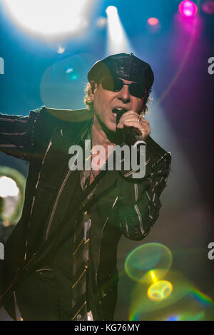 Della Rock Band tedesca Scorpions Live Foto Stock