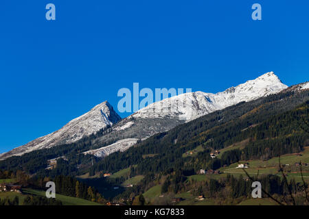 panorama alpino Foto Stock