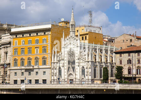 Chiesa del Sacro Cuore del suffragio, Roma, Italia. Foto Stock