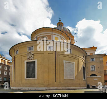 Basilica dei santi Ambrogio e Carlo il Corso, Roma Foto Stock