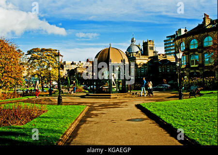 Crescent Gardens, Harrogate, North Yorkshire Foto Stock