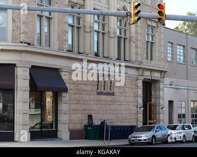 Chiesa di Scientology edificio a Buffalo NY nel mese di ottobre 2017, vista da Virginia Street Foto Stock