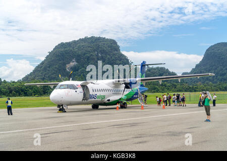 Aeroporto di Mulu Foto Stock