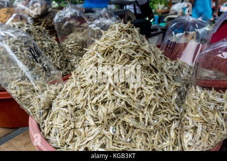 Acciughe secche Foto Stock