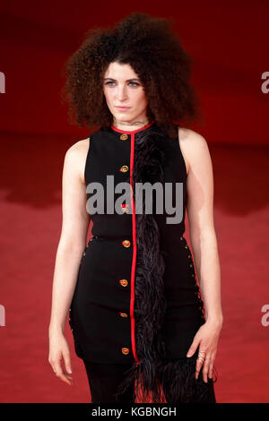 Roma, Italia - novembre 04: Marianne Mirage passeggiate un tappeto rosso per 'luogo' durante il XII Roma Film Fest presso Auditorium Parco della Musica il 4 novembre 2017 a Roma, Italia. Foto Stock