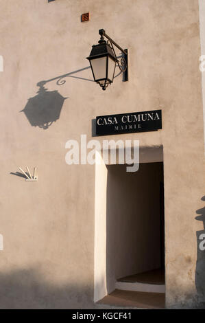 Corsica: dettagli architettonici dell'ex convento risalente al XVII secolo di Santa Maria della natività in botticella (haute Corse) Foto Stock