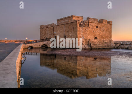 Il Castello di Pafo, Paphos, Cipro Foto Stock