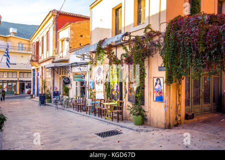 Case tradizionali e antichi edifici presso il villaggio di archanes, Heraklion, Creta, Grecia. Foto Stock