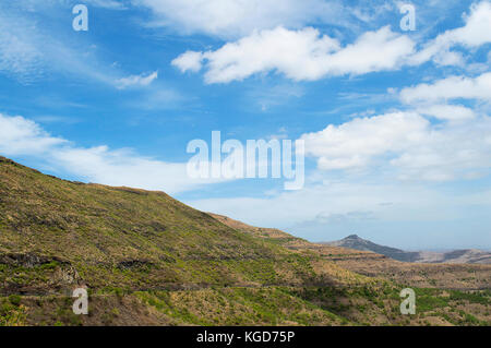 Vista del paesaggio di dive ghat vicino a Pune, Maharashtra, India Foto Stock