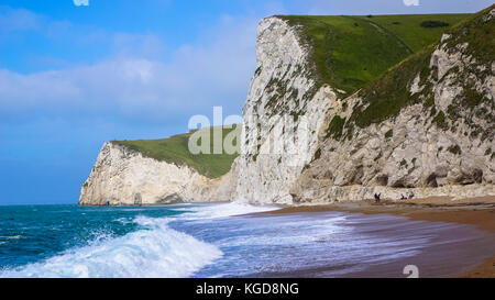 Porta di Durdle Jurassic Coast, Lulworth in Dorset, Inghilterra Foto Stock