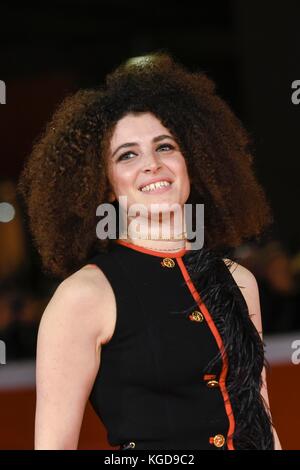 Italia, Roma, 04 novembre 2017 : roma film festival 2017, il cantante marianne mirage presso il tappeto rosso del film in italiano 'luogo' foto © fab Foto Stock