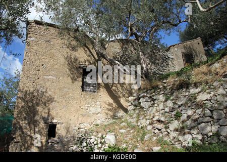 Italiano antico agriturismo campania Foto Stock