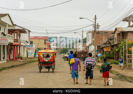 America del sud ecuador puerto lopez Foto Stock