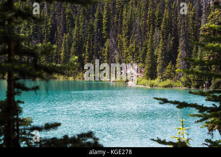 Lago Inferiore, Joffre Laghi Parco Provinciale, Canada Foto Stock