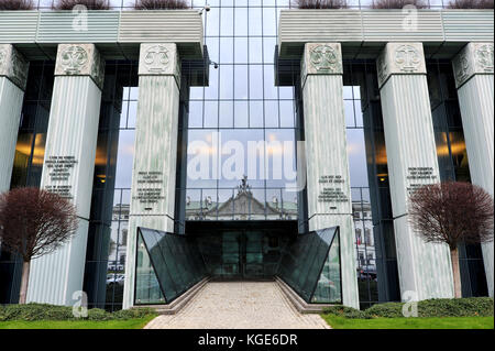 La Corte Suprema della Repubblica di Polonia. Krasinski Square, Varsavia POLONIA Foto Stock