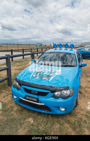 Australian Ford Falcon raccoglitore di utilità BA XR8 Boss 260 5.4 litri V8. 2002-2005. Foto Stock