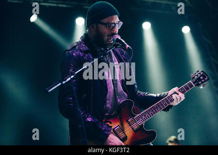 Leeds, Regno Unito. 05 nov, 2017. Il piccione detective a o2 academy, Leeds, uk credit: Daniel easton/alamy live news Foto Stock