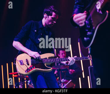 Leeds, Regno Unito. 05 nov, 2017. Il piccione detective a o2 academy, Leeds, uk credit: Daniel easton/alamy live news Foto Stock