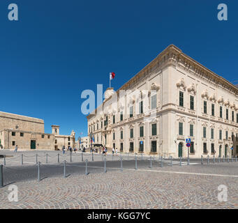 Auberge de Castille, Ufficio del Primo ministro di Malta. Castille square Foto Stock