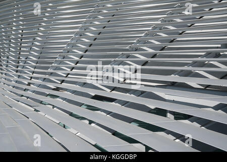 Curve, complessi di architettura design geometrico Foto Stock