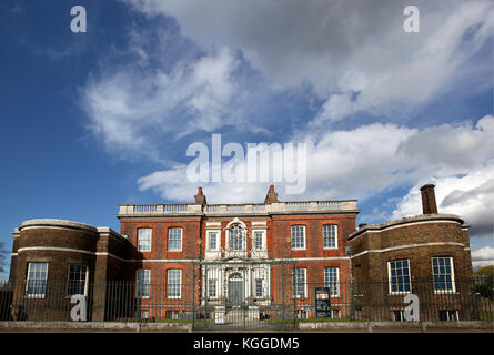 Ranger's House, visto da Shooters Hill Road, appoggiando su Greenwich Park, Blackheath, london, Regno Unito Foto Stock