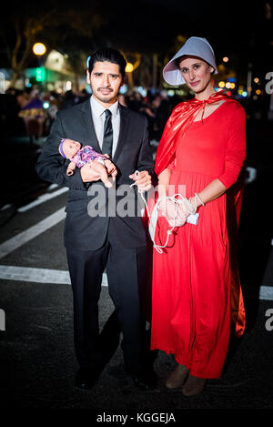 Los Angeles - 31 ottobre: Halloween Parade in West Hollywood. ottobre 31, 2017 a Los Angeles, CA Foto Stock