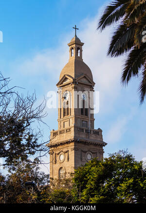 Cattedrale di Nostra Signora della Misericordia, Plaza de Armas, la serena, regione di Coquimbo, in Cile Foto Stock