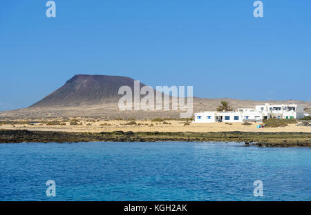 Caleta de sebo in la graciosa island, Isole canarie, Spagna Foto Stock