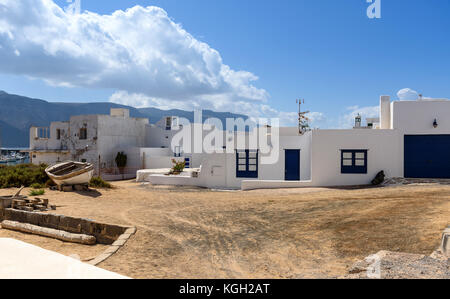 Vista di Caleta de sebo in la graciosa island, Isole canarie, Spagna Foto Stock