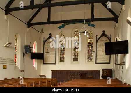 Mariners chiesa nel centro storico di Gloucester Docks Foto Stock