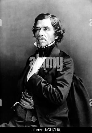 Eugène Delacroix, artista romanico francese Foto Stock