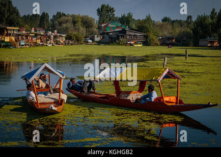 Shikara uomini Foto Stock