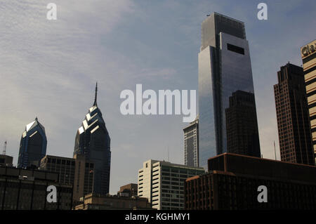 Stati Uniti. pennsylvania philadelphia. centro città. edifici. Foto Stock