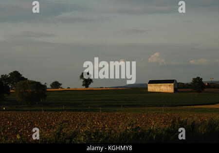 Stati Uniti. pennsylvania philadelphia. Il villaggio Amish. vicino a Lancaster. Foto Stock