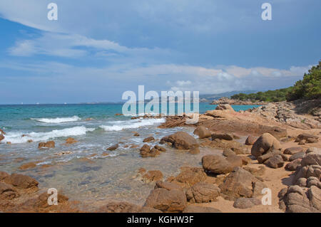 Li Piscini, Cannigione,Olbia-Tempio, Sardegna, Italia, Europa, UE Foto Stock