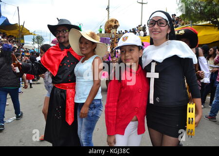 Il carnevale di Cajamarca. Dipartimento di cajamarca .Perù Foto Stock