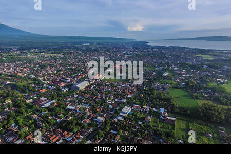 La città di banyuwangi in east java - Indonesia Foto Stock