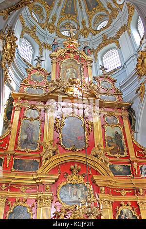 All'interno della Chiesa di Sant'Andrea, Kiev, Ucraina Foto Stock