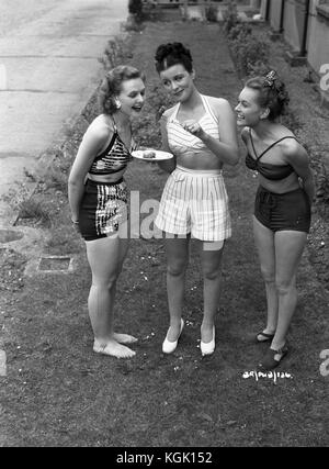 Brighton Rock (1947) , Carol Marsh , Sheila Sim (moglie di Richard Attenborough) , Constance Smith data: 1947 Foto Stock