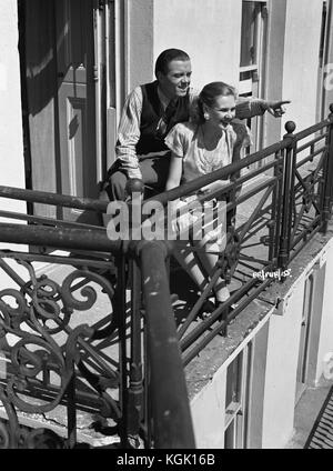 Brighton Rock (1947) , Richard Attenborough , Sheila Sim (moglie di Richard Attenborough) Data: 1947 Foto Stock