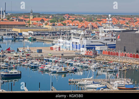 Il porto di Skagen Danimarca Foto Stock