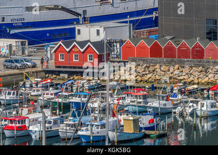 Il porto di Skagen Danimarca Foto Stock