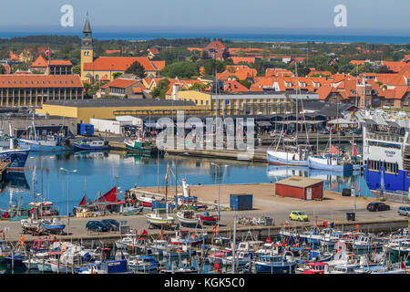 Il porto di Skagen Danimarca Foto Stock