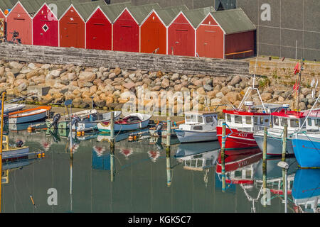 Il porto di Skagen Danimarca Foto Stock