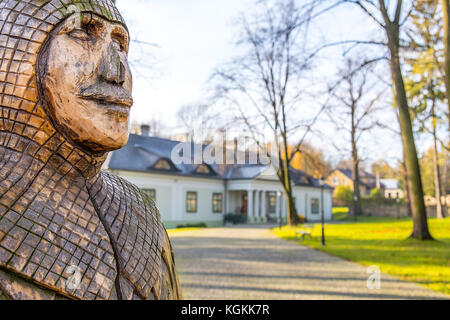 Little Manor House nel parco di boleslao (Polonia) Foto Stock