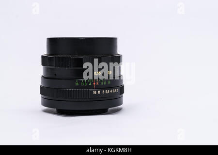 Helios 44-2 vintage URSS lente manuale Foto Stock