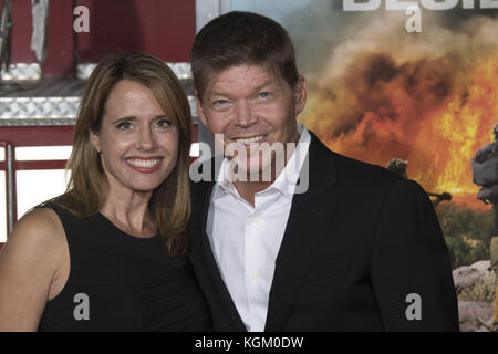 Prima mondiale di "Only the Brave" al Regency Village Theater di Los Angeles, California. Con: Rob Liefeld dove: Los Angeles, California, Stati Uniti quando: 08 ottobre 2017 Credit: Eugene Powers/WENN.com Foto Stock